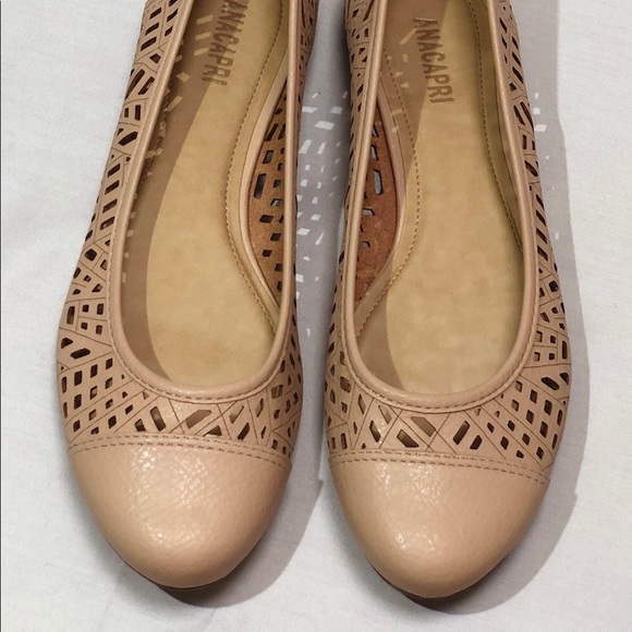 SUMMER CLEARANCE Ana Capri Pink Ballet Flats - Picture 3 of 3